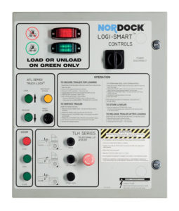 dock leveler push button